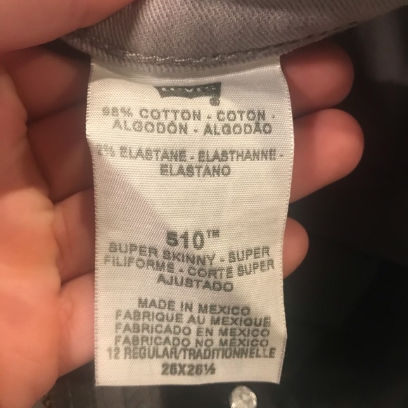 LEVI’S 510 Boys Super Skinny Jeans - Picture 4 of 4